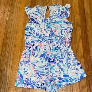 GUC Lilly Pulitzer Romper Size M (6/7)